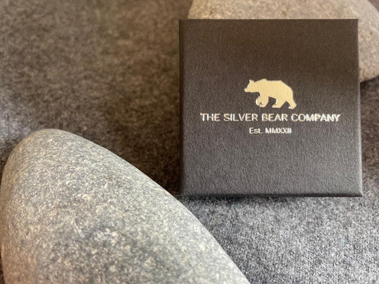 Aircraft - 925 Sterling Silver Plain Stud Earrings Boxed