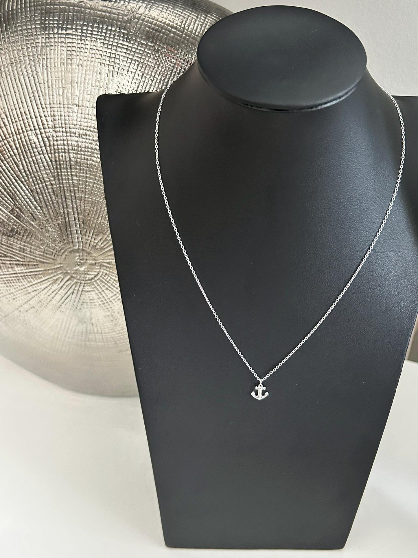 Anchor - 925 Sterling Silver Pendant and Necklace - Boxed