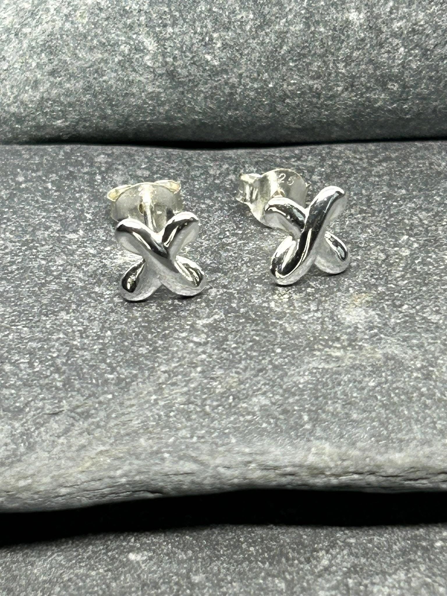Urban X - 925 Sterling Silver Mini Ear Studs - Boxed